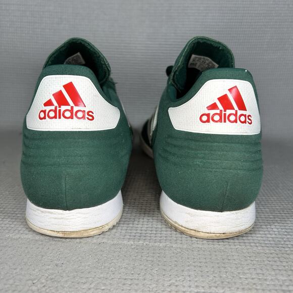 Adidas VINTAGE Copa Super Mens Size 10 B37086 Green Suede White Shoes Sneakers - Picture 5 of 11